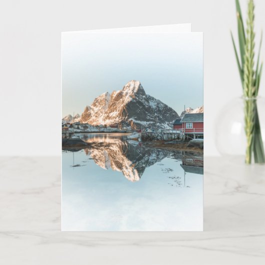 Reine, Lofoten Kaart (Voorkant)
