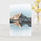 Reine, Lofoten Kaart (Gele Bloem)