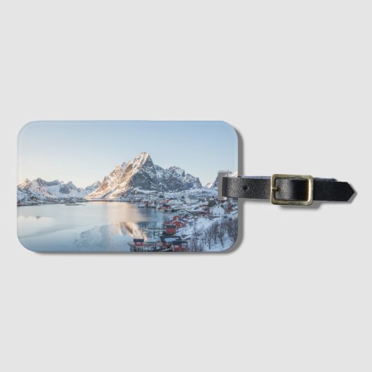 Reine Lofoten Noorwegen Bagagelabel (Voorkant (horizontaal))