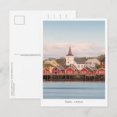 Reine Lofoten Noorwegen Briefkaart (Voorkant / Achterkant)