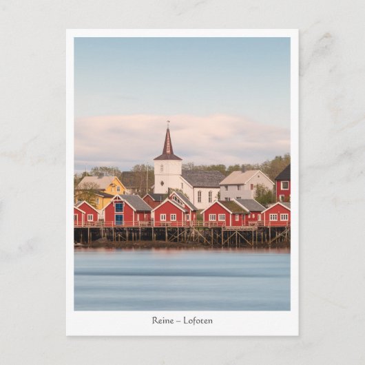 Reine Lofoten Noorwegen Briefkaart (Voorkant)