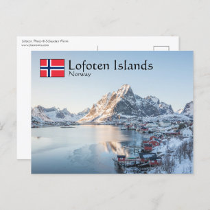 Reine Lofoten Noorwegen Briefkaart
