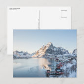Reine Lofoten Noorwegen Briefkaart (Voorkant / Achterkant)