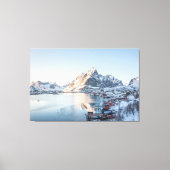 Reine Lofoten Noorwegen Canvas Afdruk (Voorkant)