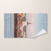 Reine Lofoten Noorwegen Handdoek (Handdoek)