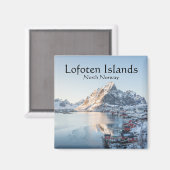 Reine Lofoten Noorwegen Magneet (Voorkant / Achterkant)