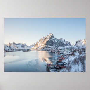 Reine Lofoten Noorwegen Poster