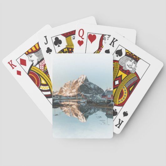 Reine Lofoten Pokerkaarten (Achterkant)