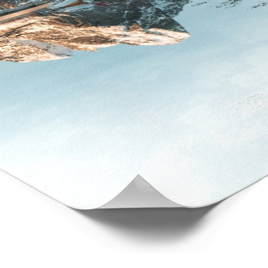 Reine, Lofoten Poster (Hoek)