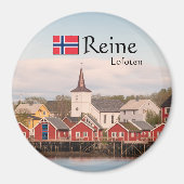 Reine Lofoten Souvenir Magneet (Voorkant)