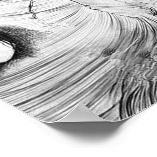 Reiner Braun Armored Titan Shingeki no Kyojin Poster (Hoek)