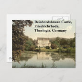 Reinhardsbrunn Castle, Friedrichrhoda, Thüringen Briefkaart (Voorkant / Achterkant)