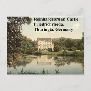 Reinhardsbrunn Castle, Friedrichrhoda, Thüringen Briefkaart