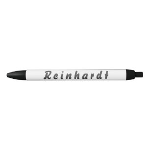 Reinhardt Kugelschreiber Zwarte Inkt Pen