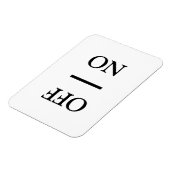 Reinig de was aan, uit de wasmachine, zwart wit wa magneet (Linkerzijde)