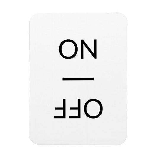 Reinig de was aan, uit de wasmachine, zwart wit wa magneet (Verticaal)