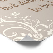 Reinig genoeg poster (Hoek)