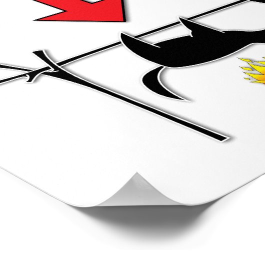 Reinig uw hond alstublieft. poster (Hoek)