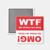 Reinig vuil magneet (Voorkant / Achterkant)