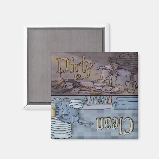 Reinig vuil magneet (Voorkant / Achterkant)