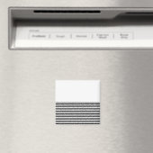 Reinig vuil, ON OFF Dishwasmachine Wasgoed zwart w Magneet (Insitu (Vaatwasser))