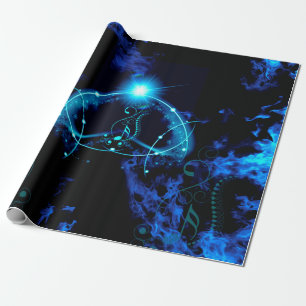 Reinigen met geweldige lichteffecten cadeaupapier