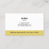 reinigen, repareren en installeren van de goot visitekaartje (Achterkant)