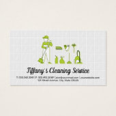 Reiniger | Tegels voor vloeibare reiniging Visitekaartje (Voorkant)