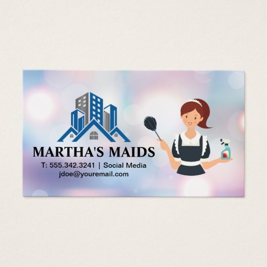 reiniging | Bedrijfsvastgoed Visitekaartje (Voorkant)