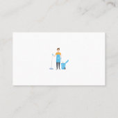 Reiniging en ontsmetting visitekaartje (Achterkant)