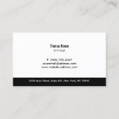 Reiniging en reparatie van gootstenen visitekaartje (Achterkant)