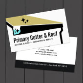 Reiniging en reparatie van gootstenen visitekaartje