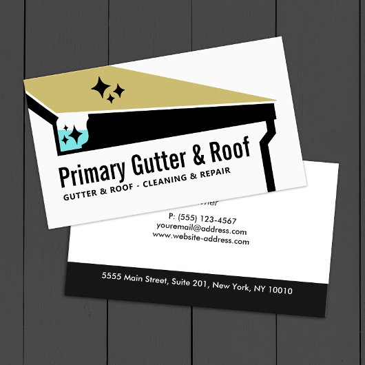 Reiniging en reparatie van gootstenen visitekaartje