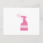 Reiniging Freak Briefkaart (Voorkant)