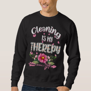 Reiniging is mijn therapieschok Humor nieuwigheid Trui