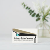 Reiniging van de goot, reparatie en vervanging visitekaartje (Staand voorkant)