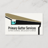 Reiniging van de goot, reparatie en vervanging visitekaartje (Voorkant)