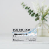 Reiniging van de hogedrukreiniger visitekaartje (Staand voorkant)