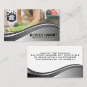 reiniging van de werknemer | Home Services Visitekaartje (Voorkant / Achterkant)