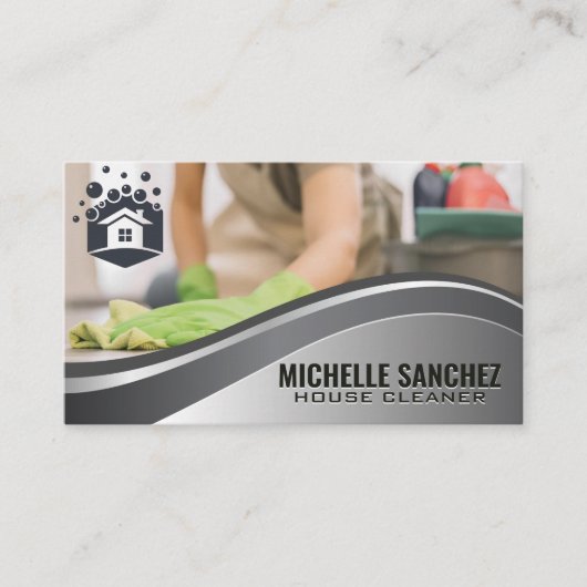 reiniging van de werknemer | Home Services Visitekaartje (Voorkant)