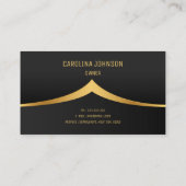 reiniging van dienstmeisjes in de vorm van goud en visitekaartje (Achterkant)