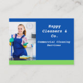 reiniging van visitekaartje (Voorkant)