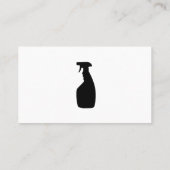 Reinigings Spray | Glinsters Visitekaartje (Achterkant)