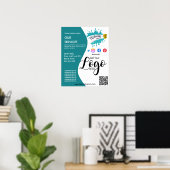 reinigingsapparaat STUDIO poster flyer (Thuiskantoor)