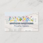 reinigingsapparatuur | woonhuis visitekaartje (Voorkant)