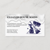 reinigingsapparatuur | zeepschuim visitekaartje (Voorkant)