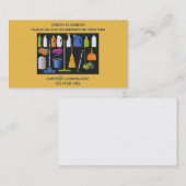 Reinigingsbedrijf voor de imker of de schoonmaakst visitekaartje (Voorkant / Achterkant)