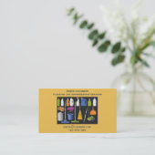 Reinigingsbedrijf voor de imker of de schoonmaakst visitekaartje (Staand voorkant)