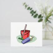 Reinigingsbenodigdheden Briefkaart (Staand voorkant)