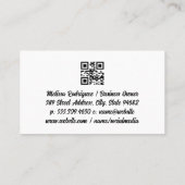 Reinigingsbenodigdheden en -diensten visitekaartje (Achterkant)